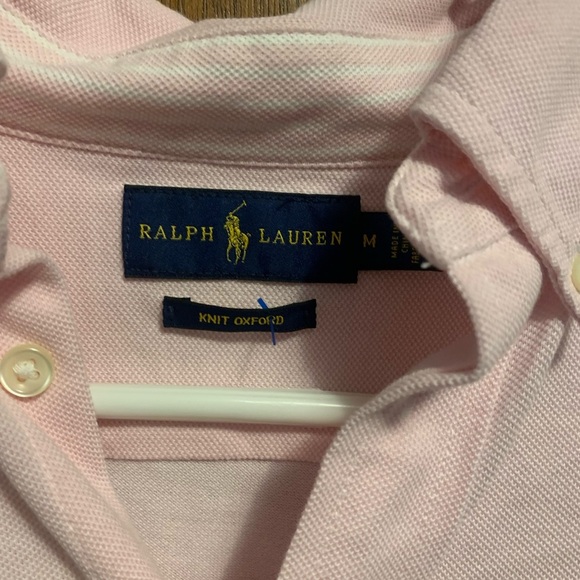 Ralph Lauren Pink women's button down. Size medium. - Picture 2 of 4